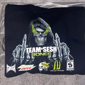 Team Sesh Bones Graphic Hoodie